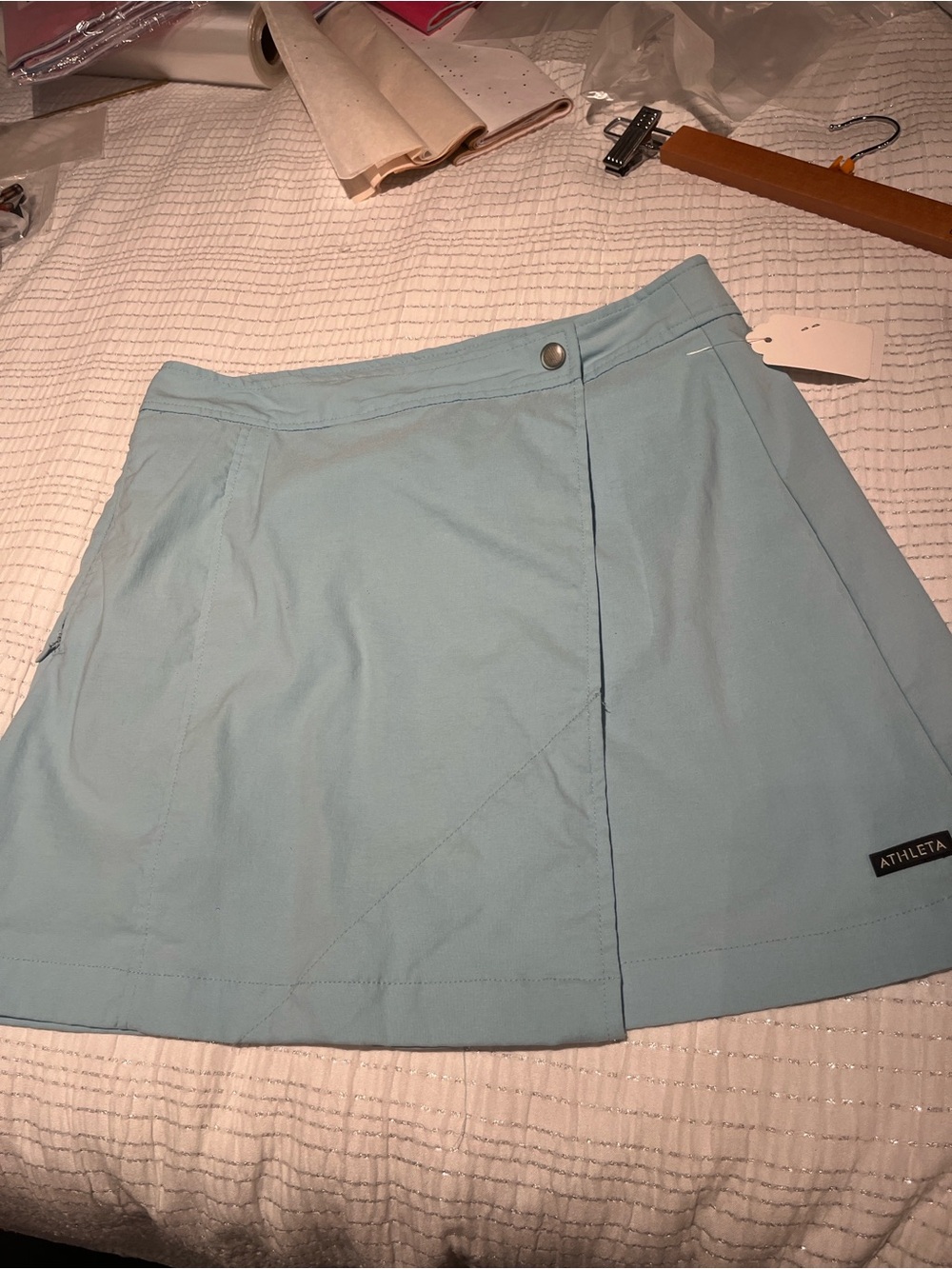 Athleta Light Blue Active Skort - Women's Athletic Skirt